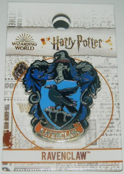 Harry Potter House of Ravenclaw Crest Logo Colored Metal Lapel Pin NEW UNUSED picture