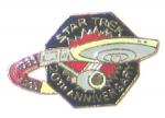 Star Trek 20th Anniversary Logo Metal Enamel Pin 1966-1986 NEW UNUSED