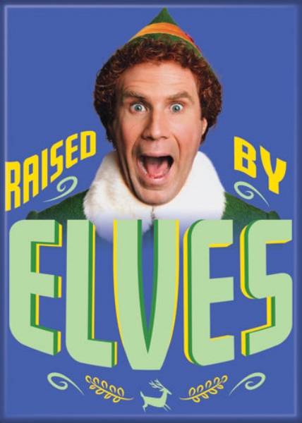 Elf 2003 Christmas Movie Raised By Elves Photo Refrigerator Magnet NEW UNUSED