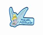 Walt Disney's Peter Pan Tinkerbell Pixie With Attitude Embroidered Patch, NEW