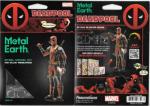 Marvel Comics Deadpool Standing Figure Metal Earth Laser Cut Steel Model Kit NEW
