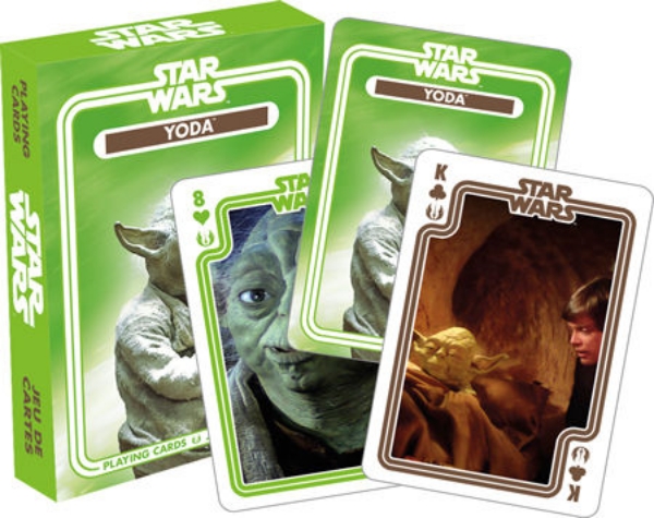 Star Wars Yoda Jedi Master Photo Illustrated Playing Cards Deck NEW SEALED picture