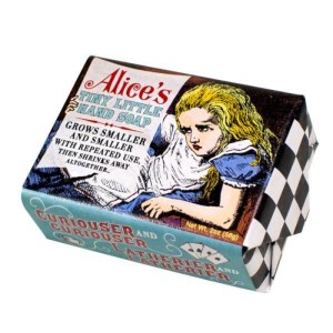 Alice In Wonderland Alice’s Tiny Little Hand Soap Bar Grows Smaller With Use NEW