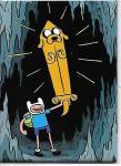 Adventure Time Animated TV Series Big Jake As A Sword Refrigerator Magnet UNUSED