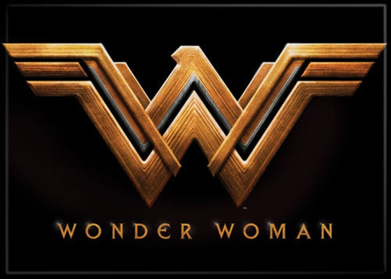 Wonder Woman Movie New WW Logo Image Above Name Refrigerator Magnet NEW UNUSED picture