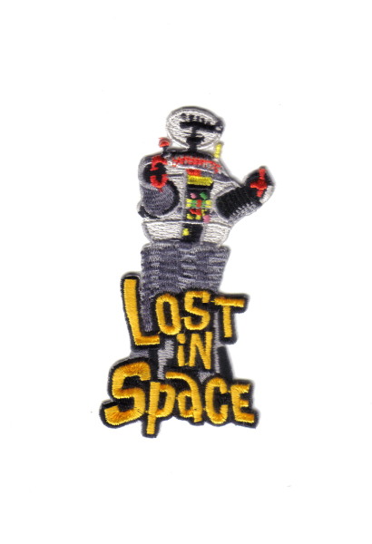 Lost In Space TV Series The B9 Robot Figure Embroidered Patch, NEW UNUSED