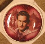 Buffy Vampire Slayer Litd Num Xander and Anya Collectors China Plate NEW UNUSED