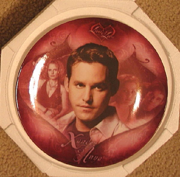 Buffy Vampire Slayer Litd Num Xander and Anya Collectors China Plate NEW UNUSED