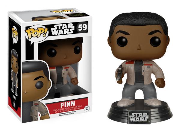 Star Wars The Force Awakens Finn Vinyl POP! Figure Toy #59 FUNKO NEW MIB picture