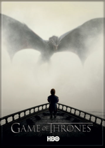 Game of Thrones Season 5 Promo Tyrion and Drogon Refrigerator Magnet NEW UNUSED picture