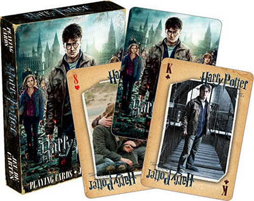 Harry Potter and the Deathly Hallows Part 2 Movie Illustrated Playing Cards, NEW picture