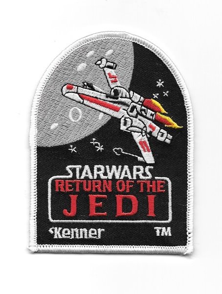 Star Wars: Return of the Jedi Logo Kenner Toys Version Embroidered Patch UNUSED picture