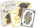 Harry Potter Hufflepuff House Themed Illustrated Poker Size Playing Cards, NEW