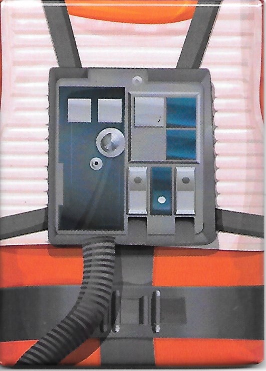 Star Wars I Am Luke as Pilot Chest Image Refrigerator Magnet NEW UNUSED