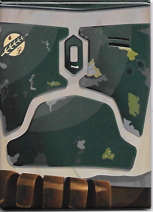 Star Wars I Am Boba Fett Chest Image Refrigerator Magnet NEW UNUSED picture