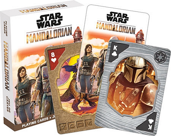 Star Wars The Mandalorian TV Series Photo Illustrated Playing Cards Deck SEALED picture