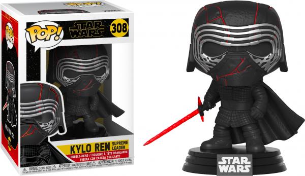 Star Wars IX: The Rise of Skywalker Kylo Ren SL Vinyl POP! Figure Toy #308 FUNKO
