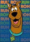 Scooby-Doo! Animation Scooby Saying Ruh Roh Refrigerator Magnet NEW UNUSED