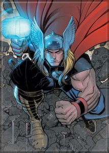 Marvel Comics Thor #1 Variant Comic Book Art Refrigerator Magnet UNUSED