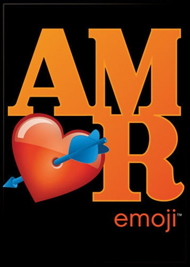 Emoji 12 Amor Art Image Refrigerator Magnet, NEW UNUSED picture