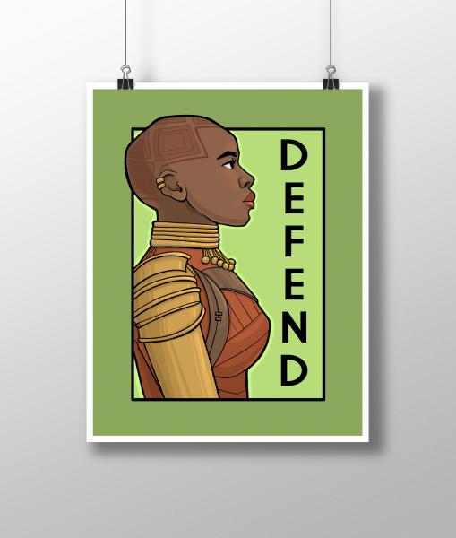 Defend She Series Medium Print