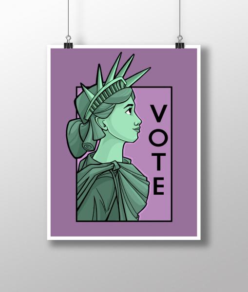 Vote She Series Medium Print