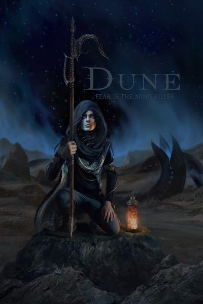 Dune (with text) - Muad-Dib - The Desert Dreams of Rain picture