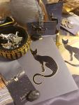 Bastet Gold-Foil Sticker