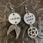Supernatural Meat suit/Vessel earrings