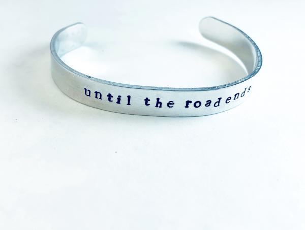 Supernatural until the road ends bracelet