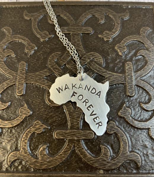Wakanda Forever necklace picture