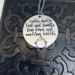 Double double toil and trouble necklace