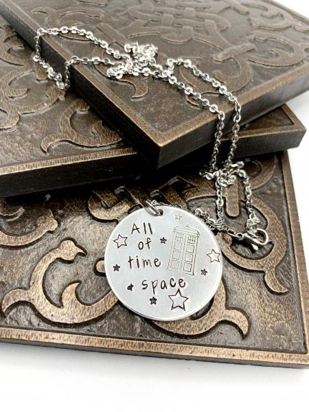 Doctor Who All of time and space necklace picture