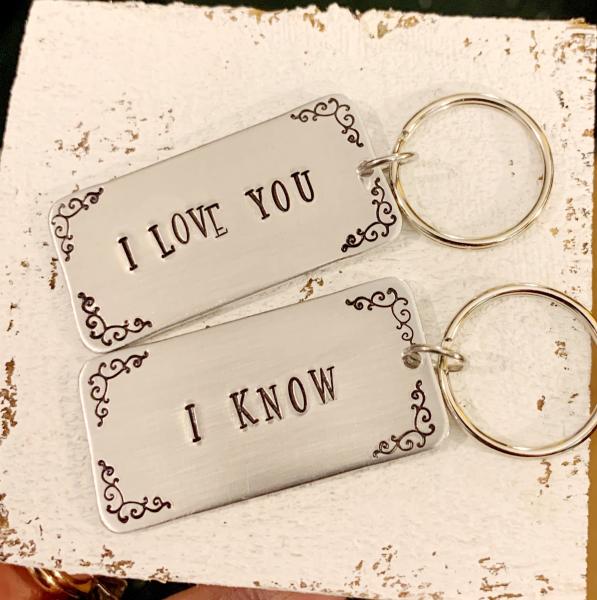 Star Wars keychain set- I love you/I know picture