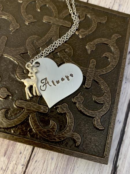 HP necklace- Always heart picture