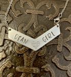 Supernatural necklace chevron- Dean girl