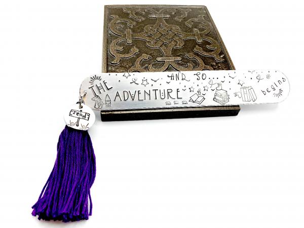 Bookmark And so the adventure begins picture