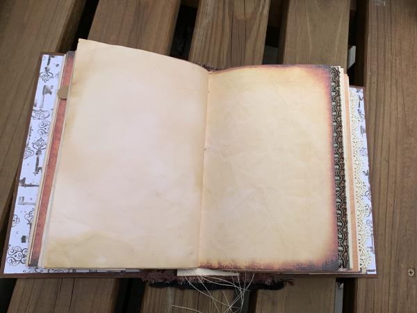 Steampunk Journal- Handmade picture