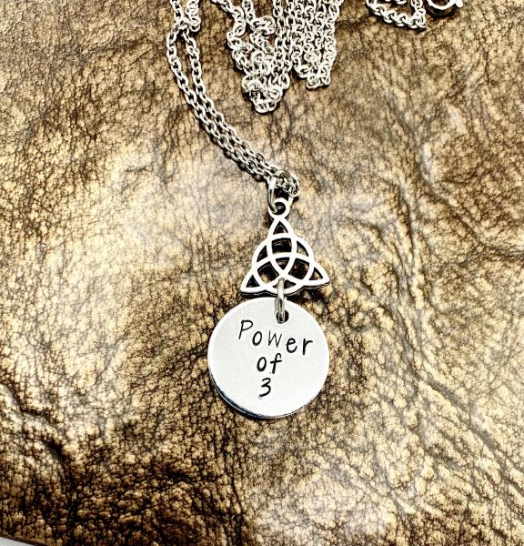 Charmed power of three necklace picture