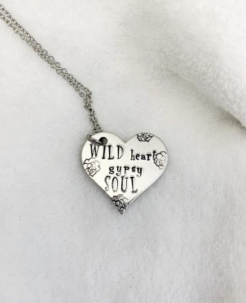 Wild heart Gypsy soul necklace picture