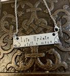 Life update still a mess necklace- Sarcastic