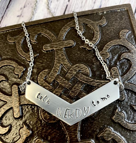 Talk Nerdy to me necklace