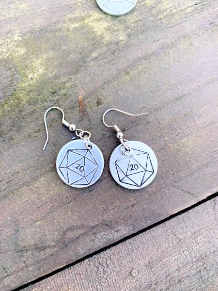 D20 earrings picture