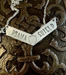 Drama Shield necklace