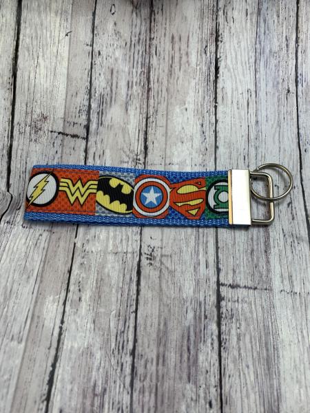 Superheroes Key Fob
