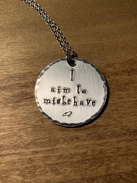 Firefly necklace- Aim to misbehave picture