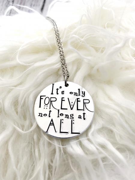 Labyrinth necklace- It's only forever picture