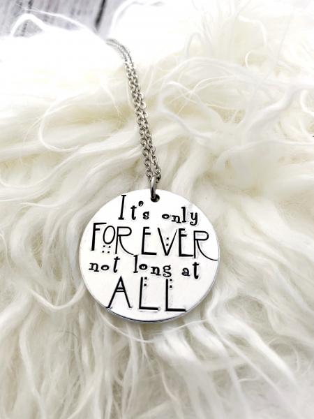 Labyrinth necklace- It's only forever