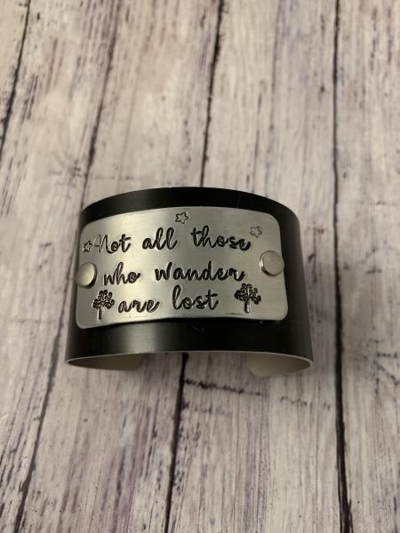 Lord of the Rings metal cuff- quote picture