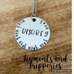 GISH necklace- Disobey